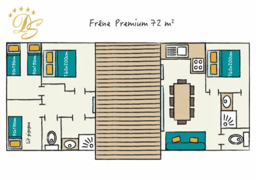 Location - Chalet - 4 Chambres - 2 Salles De Bain - Frêne Premium - image n°10 - Castel Domaine de Sévenier & Spa
