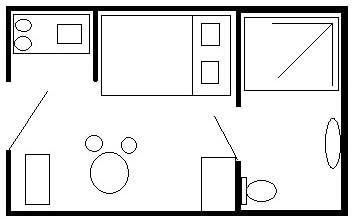 Bubble Studio Standard 20 m² 1 bedroom +TV