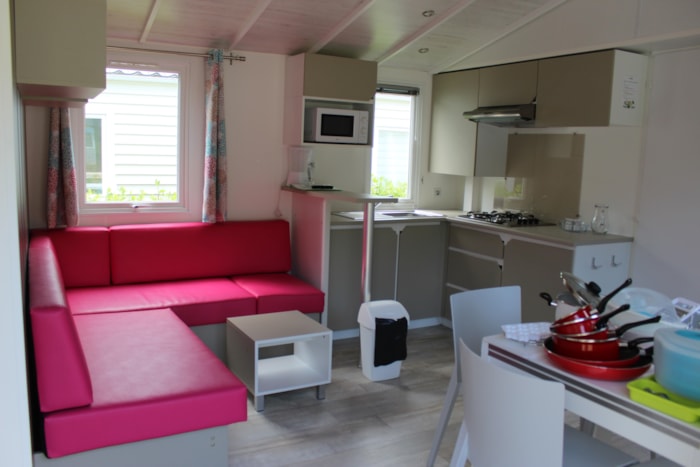 Mobil-Home Confort 27M² Dont Terrasse 2 Chambres + Tv