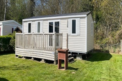 Mobile home Confort 33 m² including terrace - 3 bedrooms  + TV