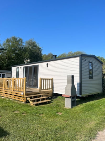 Mobil home 35m² Premium - 3 bedrooms - terrace  + TV + dishwasher