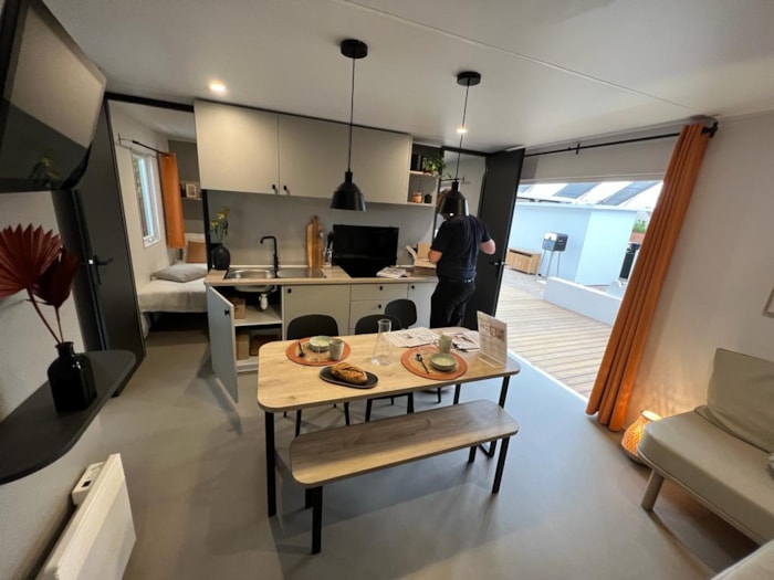 Mobil-Home Confort 32M² (2 Chambres) Dont Terrasse Couverte + Tv + Bbq