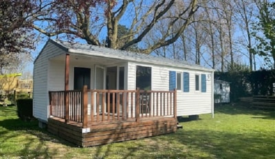 Mobile home Standard 27m²  including terrace - 2 bedrooms + TV