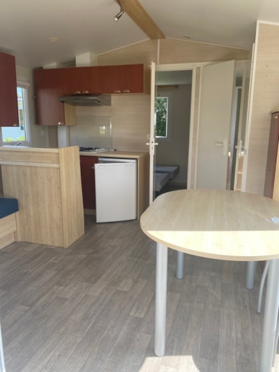 Mobile home Standard 27m²  including terrace - 2 bedrooms + TV