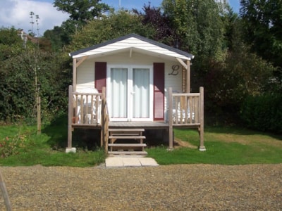 Standard mobile home 20m² (1 bedroom) + TV + terrace — 2