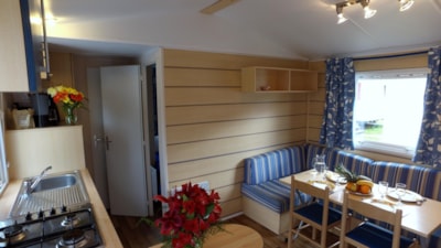 Standard mobile home 29 m² (2 bedrooms, sleeps 4/5) + TV + terrace — 2
