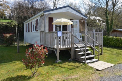 Standard mobile home 20m² (1 bedroom) + TV + terrace — 1