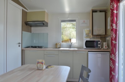 Standard mobile home 20m² (1 bedroom) + TV + terrace — 9