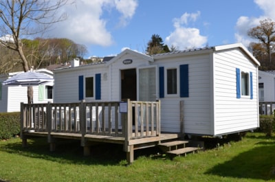 Standard mobile home 29 m² (2 bedrooms, sleeps 4/5) + TV + terrace — 1