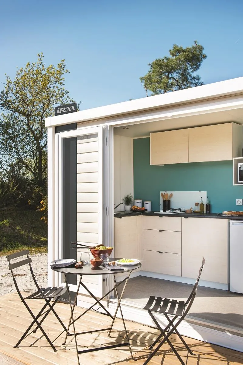 Mobil-Home  Standard 20M² (1 Ch-2 Pers) + Tv + Terrasse