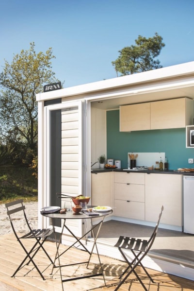 Standard mobile home 20m² (1 bedroom) + TV + terrace — 6