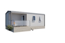 Location - Mobil-Home 2 Chambres Irm-Loggia  Compact - Camping Les Chevaliers de Malte