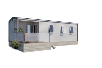 Comfort mobile home 28 m² (3 bedrooms, sleeps 6) + terrace — 2