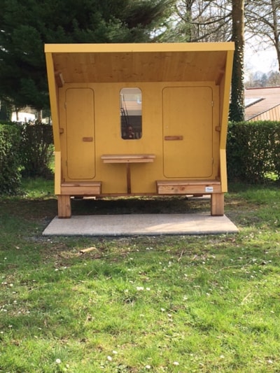 Hiker's cabin 4m² + duvet and pillows provided (no bathroom facilities) — 2