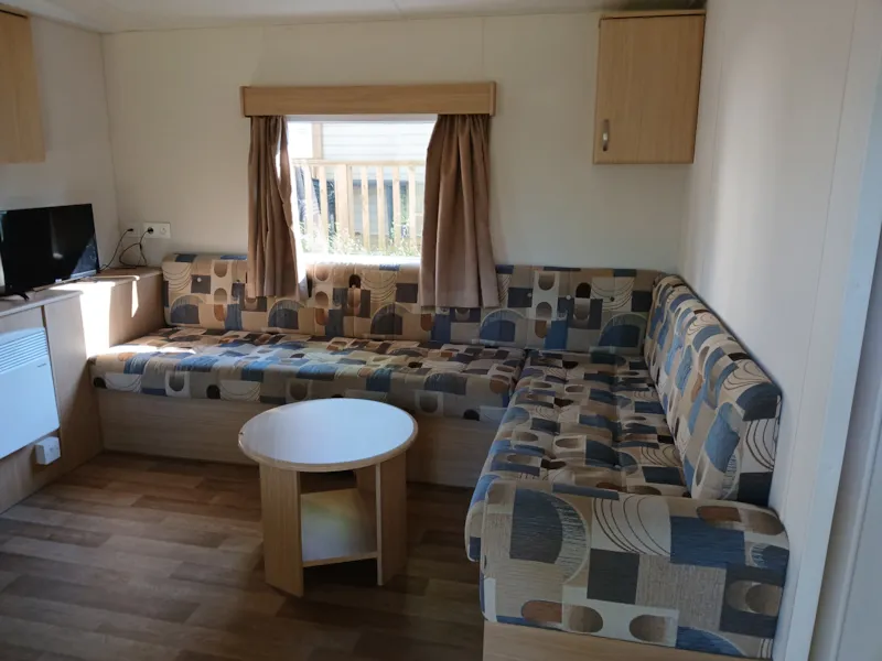 Mobilhome Standard 34M² (3 Ch-6/7 Pers) + Terrasse)