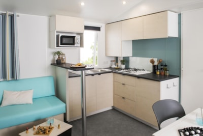 Comfort mobile home 34 m² (3 bedrooms, sleeps 6/7) + terrace — 4