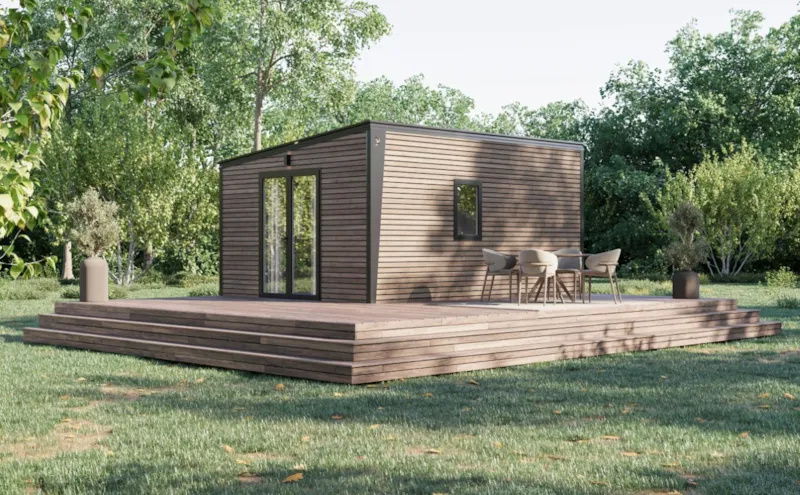 Mobil-Home Premium 20M² (1 Ch-2 Pers) + Tv + Terrasse