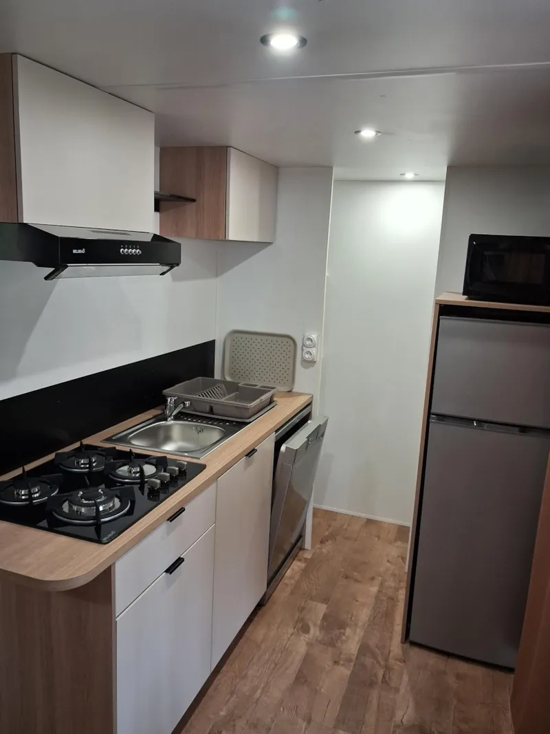 Mobil-Home Premium 33M2 (2 Ch-4 Pers) + Tv + Terrasse