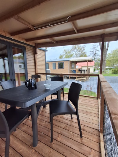 Premium mobile home 33m2 (2 bdrm-4 pers) + TV + terrace — 8