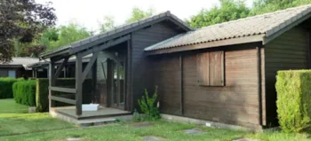 Mietunterkunft - Hütte, Überdachte Terrasse - CAMPING LES DOMES