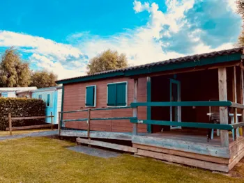 Mietunterkunft - Chalet Edelweiss Behindertengerecht - Camping les Dômes