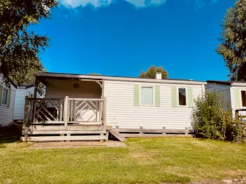 Mietunterkunft - Mobilheim Loggia - Camping les Dômes