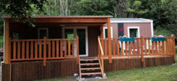 Huuraccommodatie(s) - Mobil-Home Rapidhome Lodge83 3 Chambres - Camping L'Ombrage
