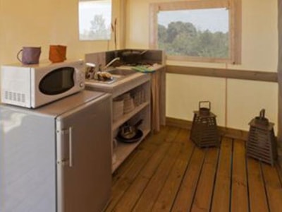 Tent Ecolodge without toilet blocks