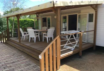 Mietunterkunft - Mobilheim Grand Comfort - Camping Le Clos Auroy