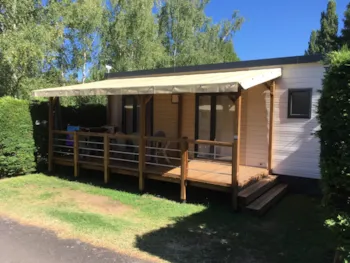 Mietunterkunft - Mobilheim Premium 2-S 4 Personnes - Flower Camping Le Clos Auroy