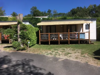 Mietunterkunft - Mobil-Home Premium-2D 4 Personnes - Flower Camping Le Clos Auroy