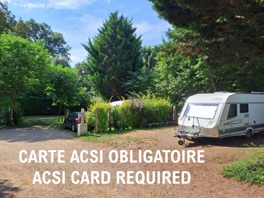 Stellplatz Acsi 2Pers. + Elec Acsi Card Required