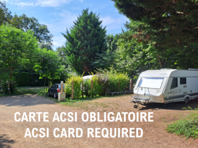 Pitch ACSI 2pers. + Elec ACSI CARD REQUIRED