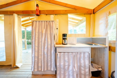 Tent Ecolodge without toilet blocks