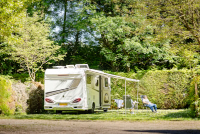 2-person pitch with electricity