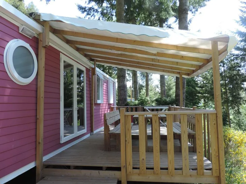 Mobil-Home Allanche  - Gamme Premium  Avec Tv / 3 Chambres