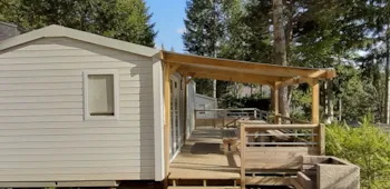 Mietunterkunft - Mobile Home Cere 30 M² - 2 Schlafzimmer - Flower Camping Le Belvédère