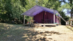 Accommodation - Tent-Free Flower Confort 37.3 M² - Flower Camping Le Belvédère