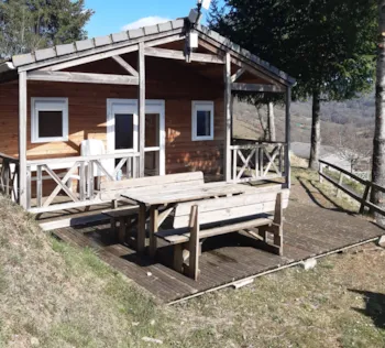 Mietunterkunft - Chalet Remontalou 35 M² - 3 Zimmer - Flower Camping Le Belvédère