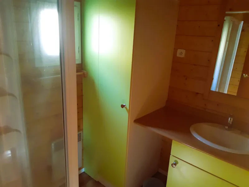 Chalet Truyere - Gamme Confort  Avec Tv / 2 Chambres