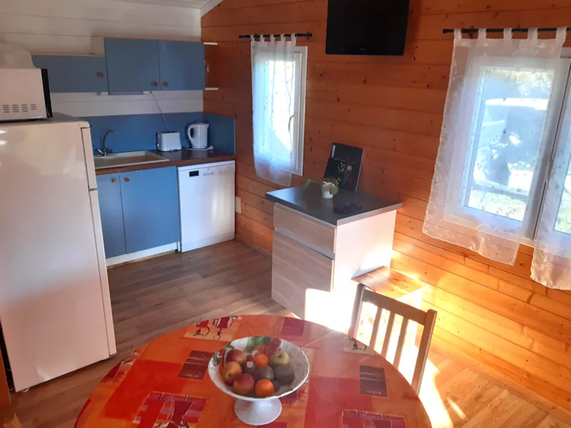 Chalet Truyere - Gamme Confort  Avec Tv / 2 Chambres
