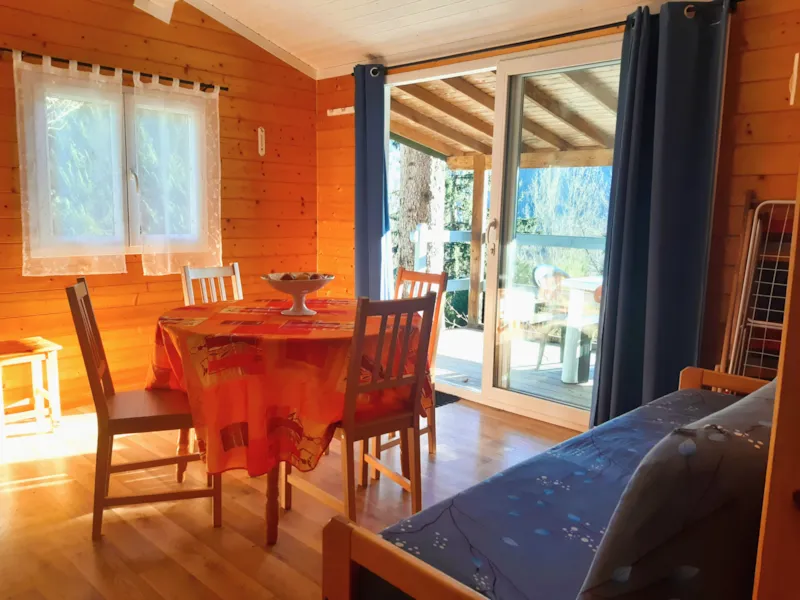 Chalet Truyere - Gamme Confort  Avec Tv / 2 Chambres