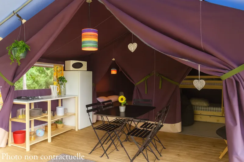 Tente Freeflower- Gamme Standard / 2 Chambres Sans Sanitaires
