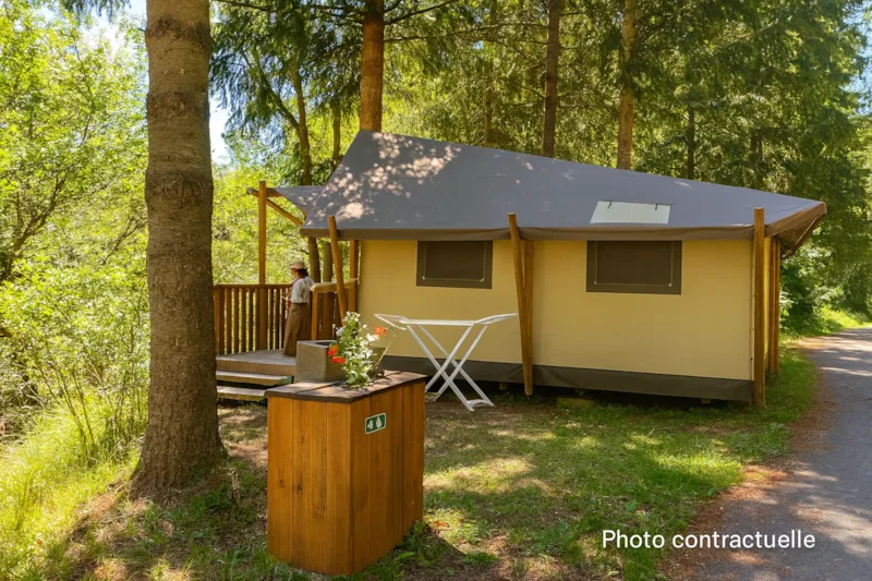 Tente Jungle - Gamme Standard / 2 Chambres Sans Sanitaires