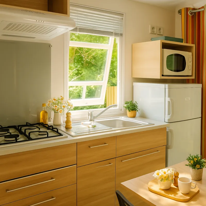 Mobil-Home Pradal  - Gamme Confort  Avec Tv / 2 Chambres