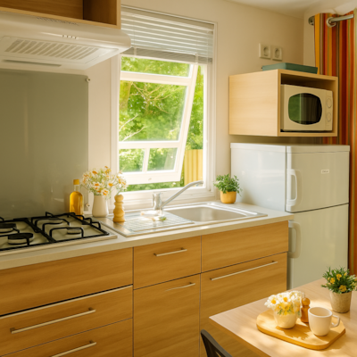 Mobil-Home PRADAL Confort 32.7m² (2ch 4 pers) - Pets allowed