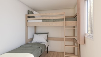 Mobil Home PMR Premium 35m² - Air-conditioned (2bed 4pers)