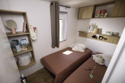 Mobil Home SERAC Premium 36m2 - Air-conditioned (3bed 6 pers) - Lake view