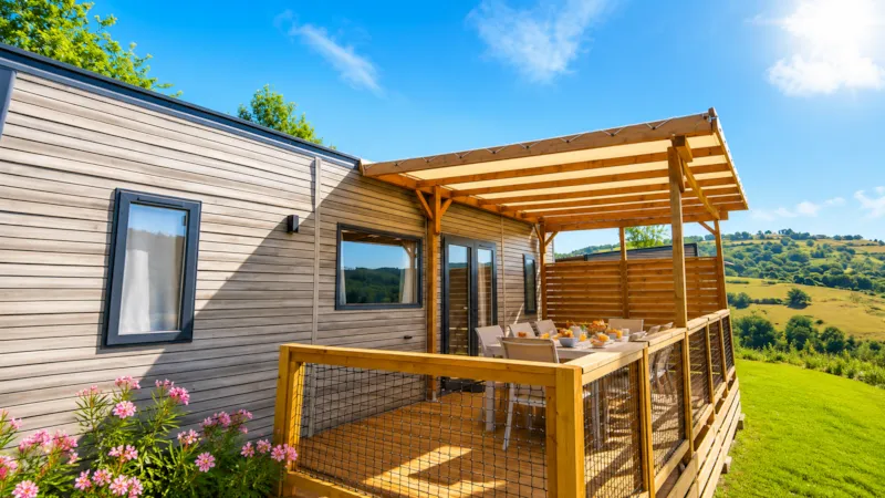 Mobil Home Serac Premium 36M2 - Climatisé (3Ch 6 Pers) - Vue Lac