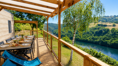 Mobile home BREZONS Premium 41m2 - Air-conditioned (4bed 8 pers) 2 bathrooms - Lake view